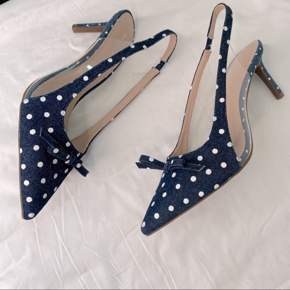 *SOLD*Kelly & Katie Zarina Pump polka dot size 9 - Picture 5 of 5